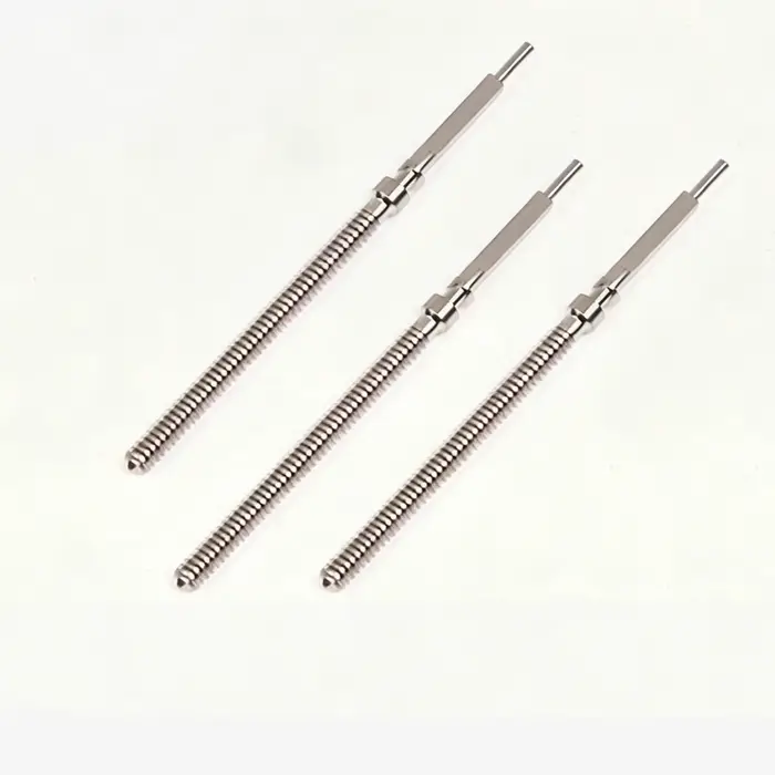 Kit de remplacement de tiges de remontage et couronnes en acier pour montres Omega 565/561/564/601/750/751 (1/3/5