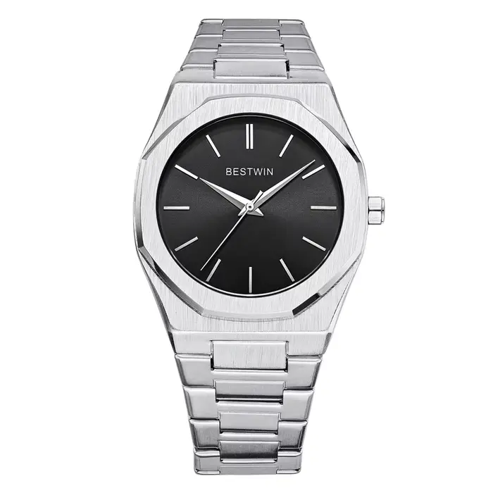 Nouvelles montres pour hommes de luxe bracelet en acier inoxydable classique affaires étanche