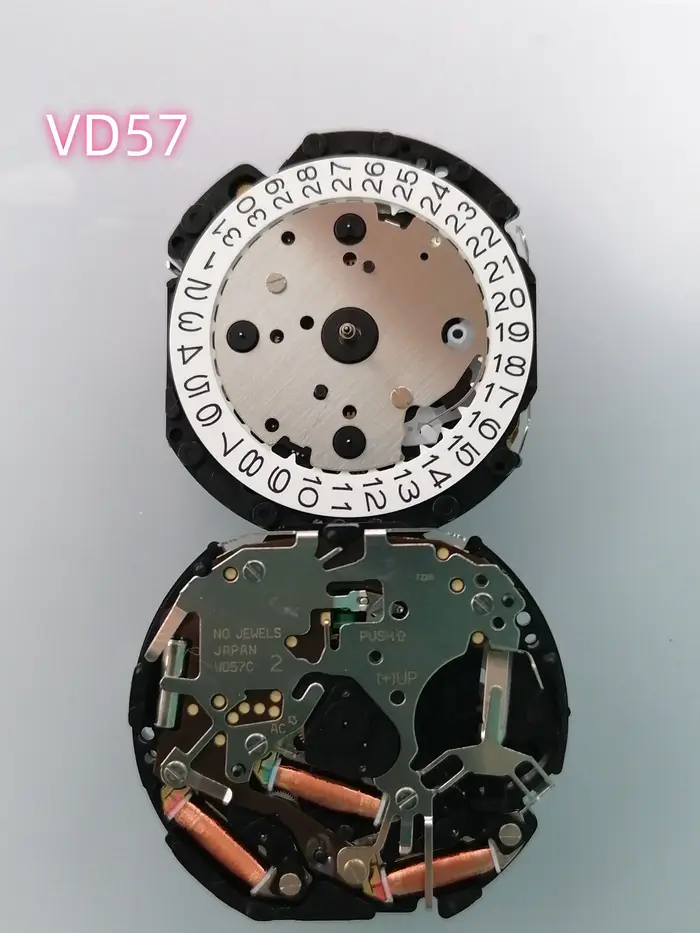 Montre mouvement à quartz VD53C VD57C VD54C VD55C VD51C VD56C VD31B VD32B VD33B VD35B VD36B VD37B Original du japon
