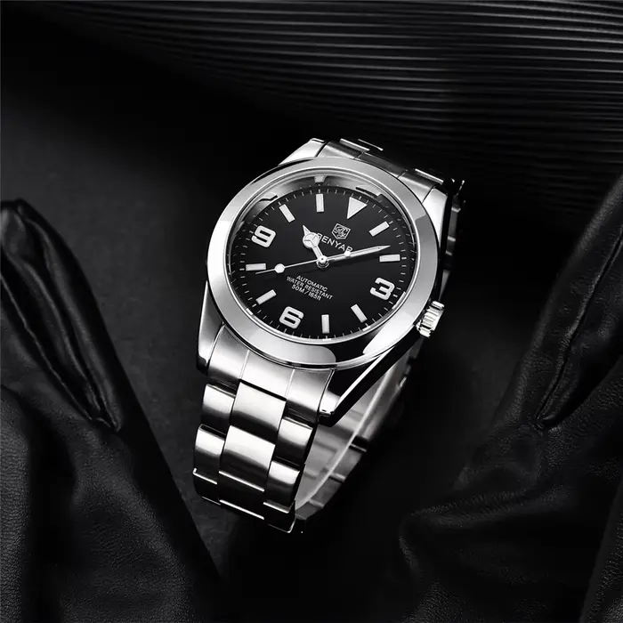 BENYAR 2026 Nouvelle Montre Mécanique Automatique pour Hommes