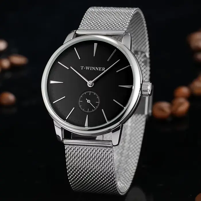 Montre mécanique étanche pour homme