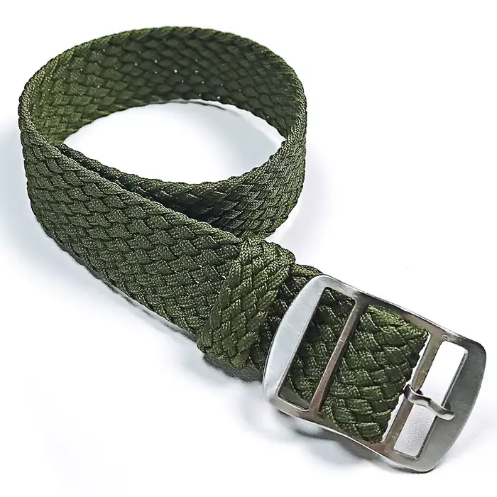 Bracelet tissé en tissu pour Bracelet de montre Perlon