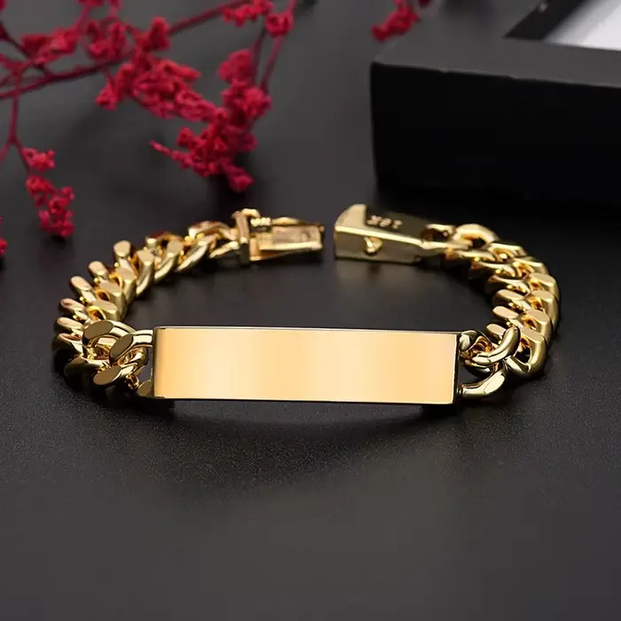 Bracelets en or 18 carats pour hommes et femmes