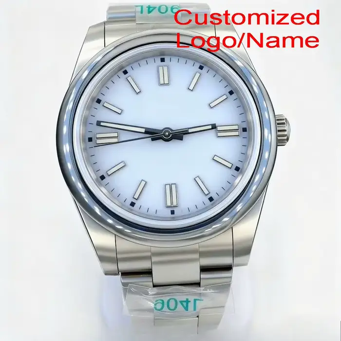 Montres mécaniques automatiques de luxe personnalisées pour hommes et femmes