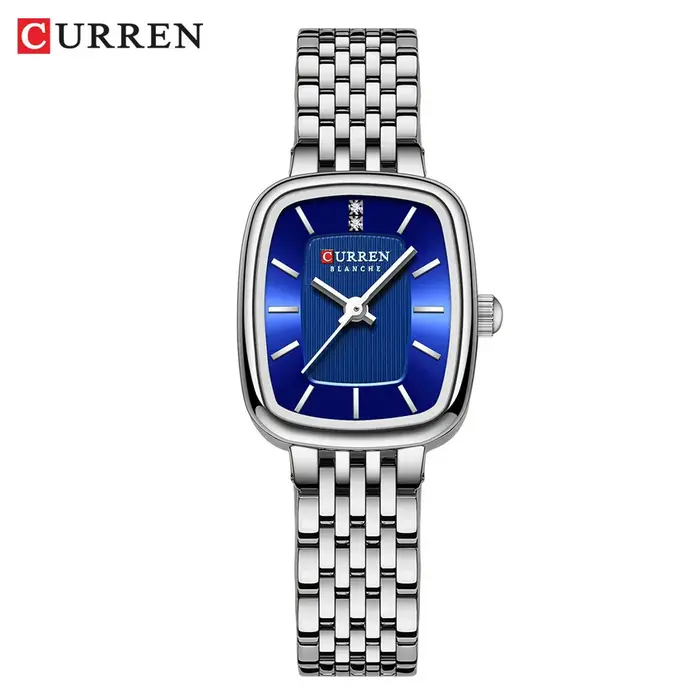 CURRN 9093 montre à Quartz pour femmes mode loisirs diamant Simple or argenté bande d'acier montre-bracelet pour dames horloge cadeau