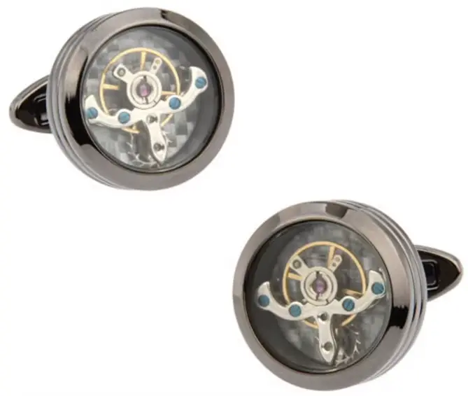 Boutons de manchette de montre pour hommes