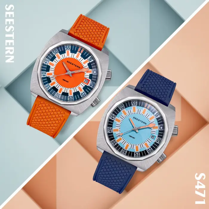 Montre SEESTERN S471 Automatique Plongée Acier Inoxydable Lumineuse Calendrier Complet Occasions Spéciales Plongeurs Aventuriers