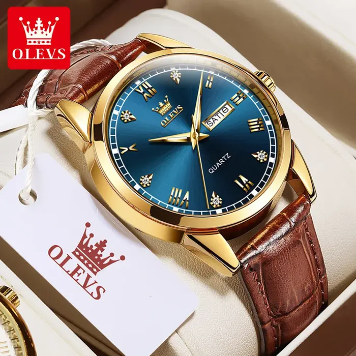 Montre à quartz OLEVS 6896 pour homme