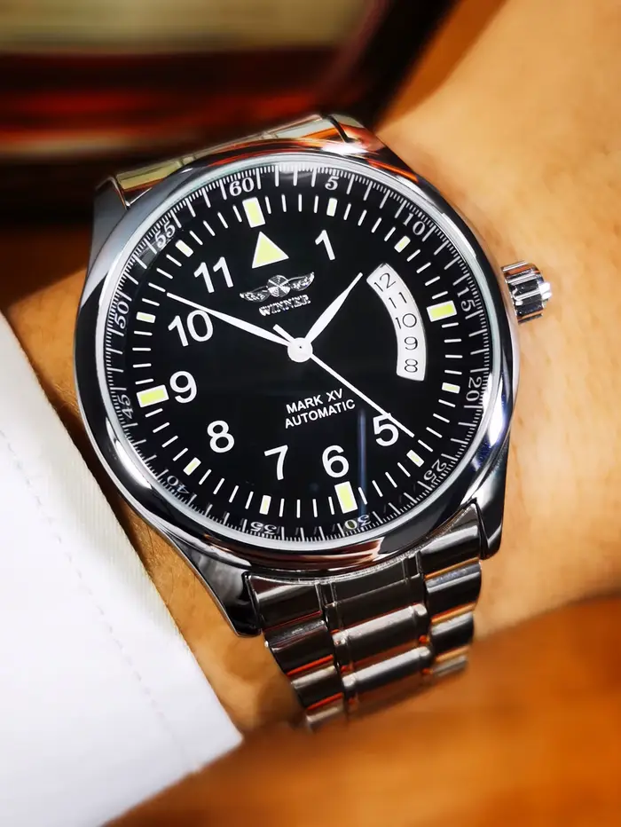 WINNER – montre automatique d'affaires pour hommes
