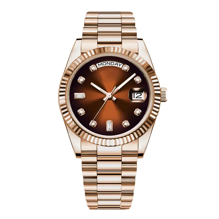 Montre mécanique Corgeut personnalisable avec mouvement NH36 et cristal de saphir pour homme occassions spéciales