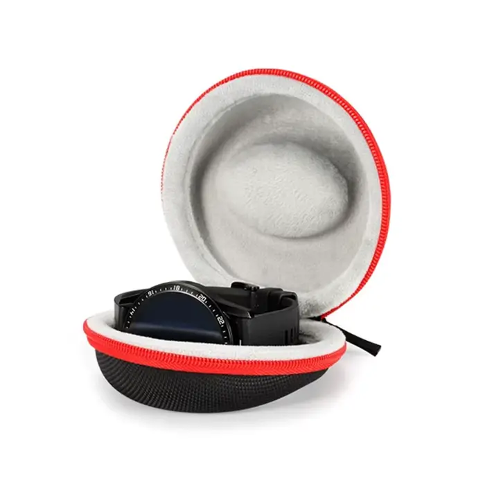 Voyage pour étui boîte de rangement portable pour montre unique | Résistant aux chocs et aux