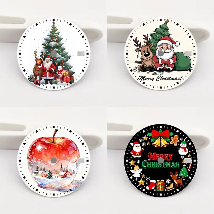 Cadran de montre NH35, cadeau de noël