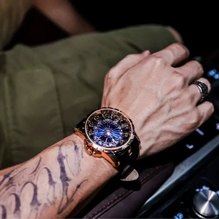 Montre pour homme de luxe haut de gamme et élégante