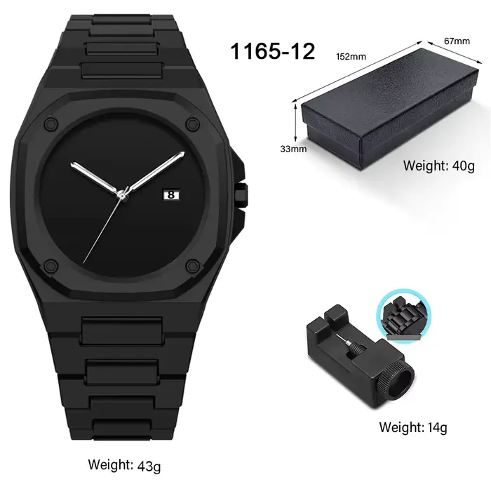 Montre à Quartz créative en Polycarbonate, Design de Date minimaliste, étanche, mode, cadran à quatr