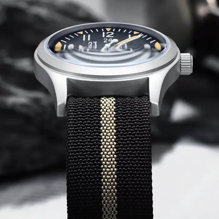 MILITREK 2025 hommes 100M montre étanche verre saphir mouvement à Quartz 37mm militaire lumineux acier inoxydable bleu Reloj Hombre