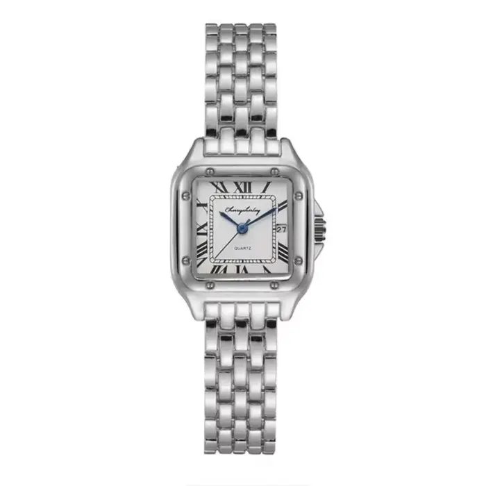Montres à Quartz carrées de luxe pour femmes