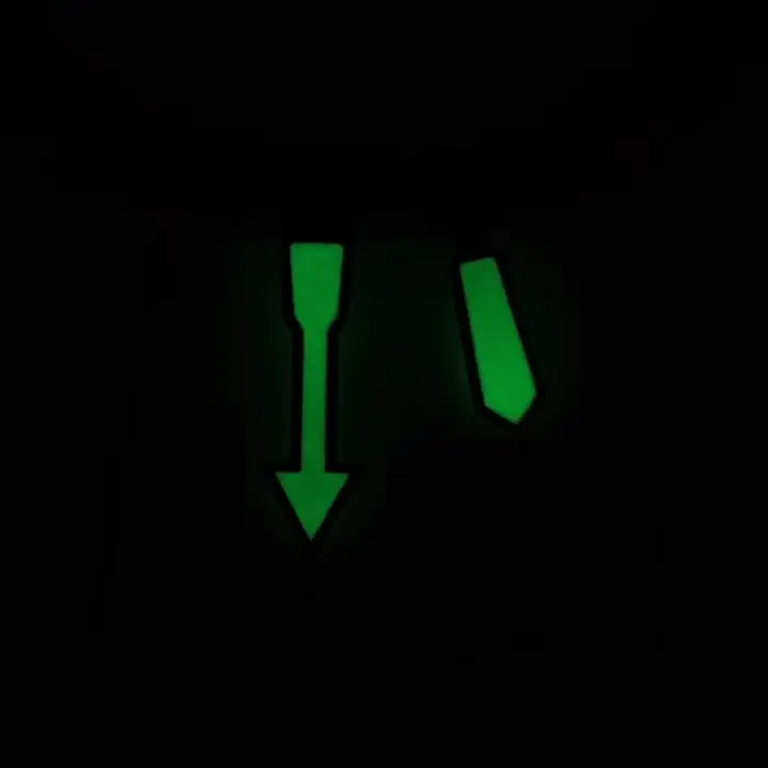 Aiguilles de montre lumineuses vertes Shark NH35