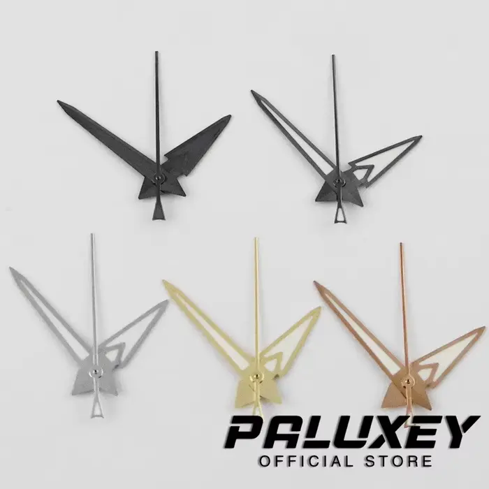 Aiguilles de montre en or