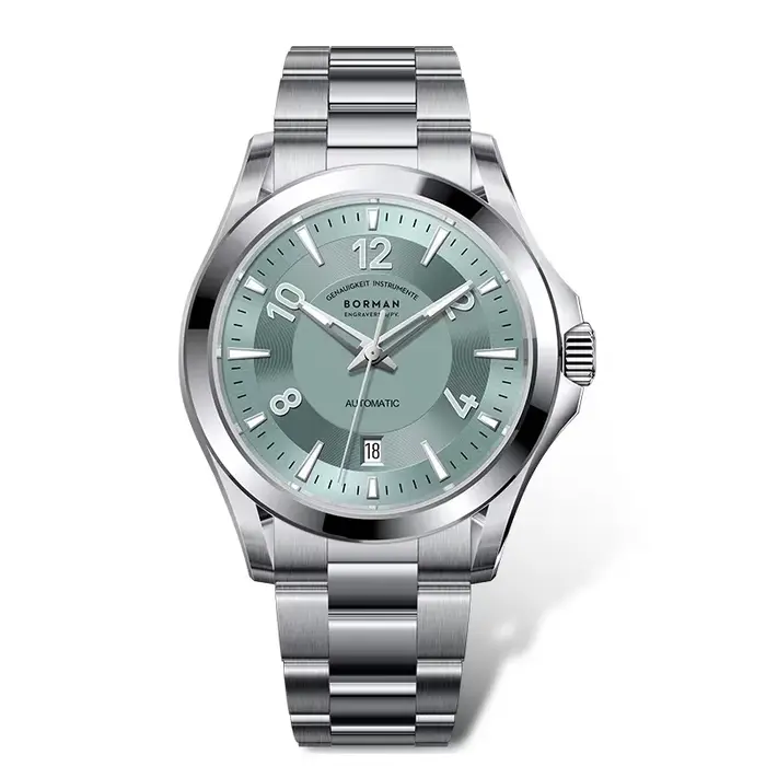 BORMAN BM3968 hommes montre haut de gamme marque 41.5MM automatique mécanique montre-bracelet 50 étanche saphir lumineux Date mis5 8215