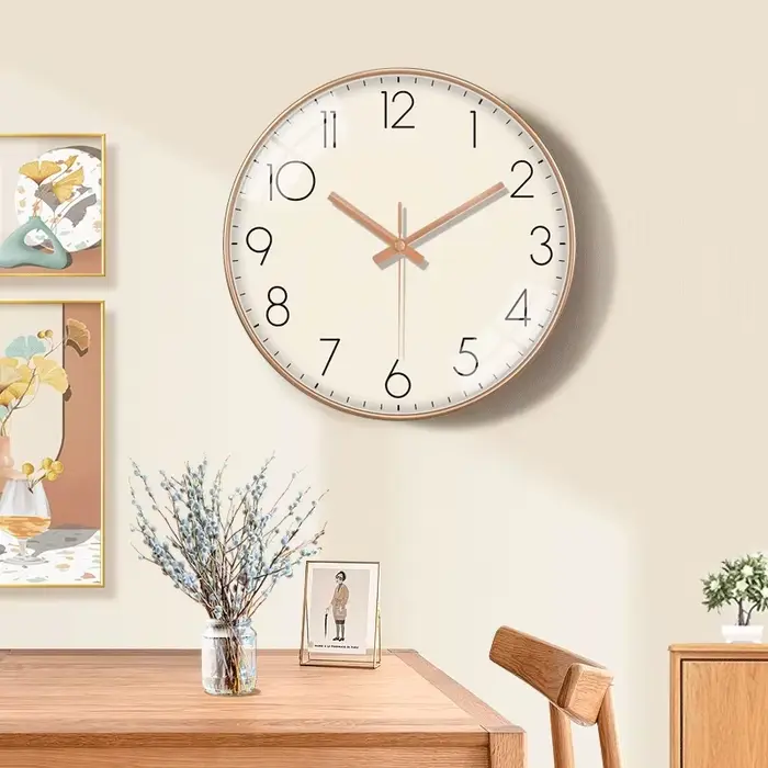 Horloge murale à Quartz pour salon
