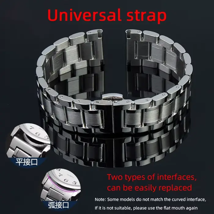 Bracelet en métal incurvé pour homme et femme