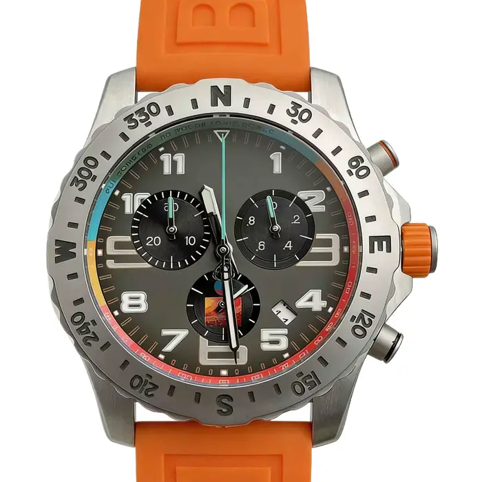 Montre de luxe surdimensionnée homme 45mm acier massif 904L quartz verre saphir résistant à l'eau élégante pour homme occasions spéciales