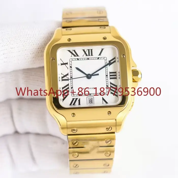 Montre automatique mécanique pour homme et femme 2026, 34 mm et 38 mm, bracelet en acier inoxydable 