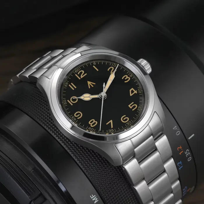 Montre Militaro ML08 Quartz Mouvement VH31 Double Cristal Saphir Luminous 10Bar Étanche Occasions Spéciales