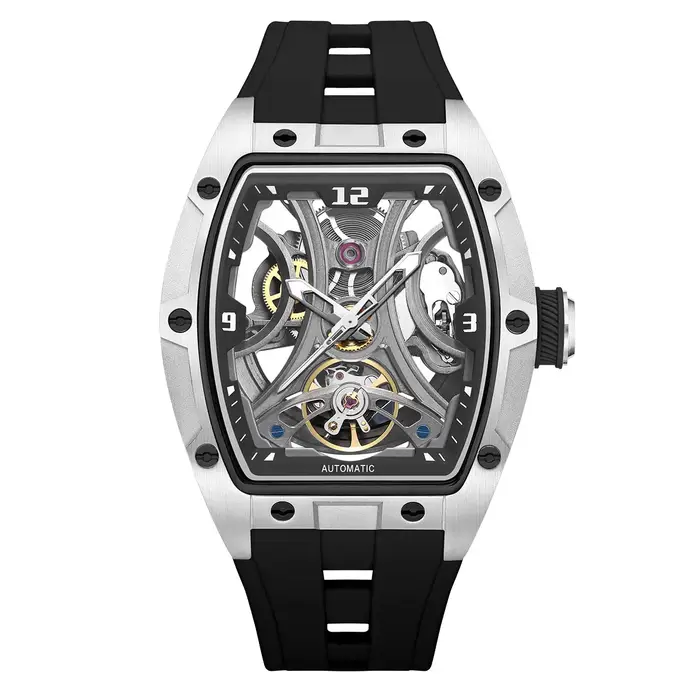 Montre mécanique de sport tendance MEGIR pour homme