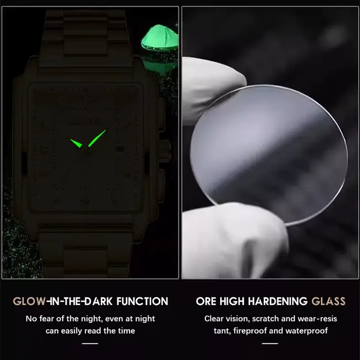 Montre Femme LIGE 2026 Lumineuse avec Calendrier