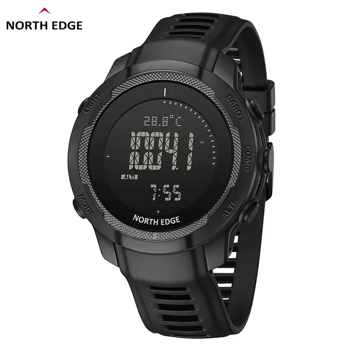 Km TH EDGE VERTICO-Montre numérique pour homme, boîtier en fibre de carbone, montre intelligente de 
