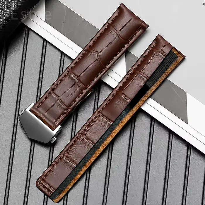 Bracelet de Montre en Cuir de Vache group