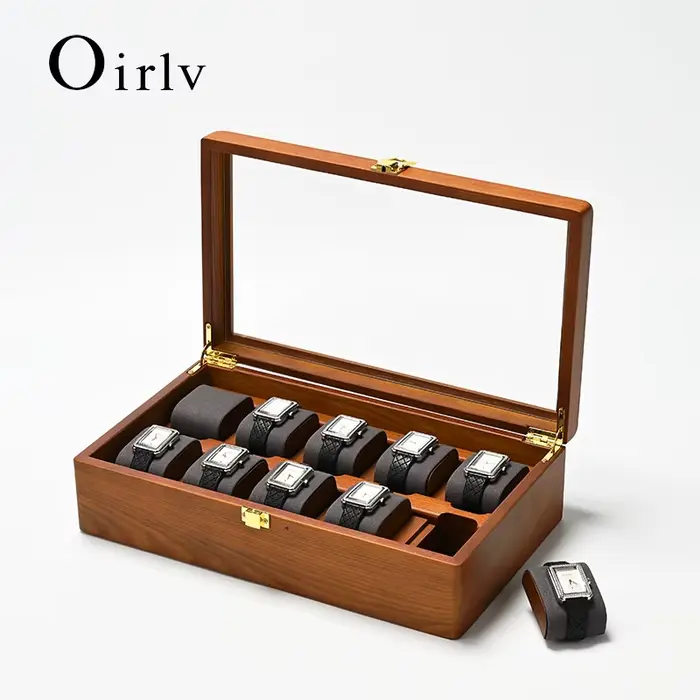 Oirlv 10 grilles boîte de montre