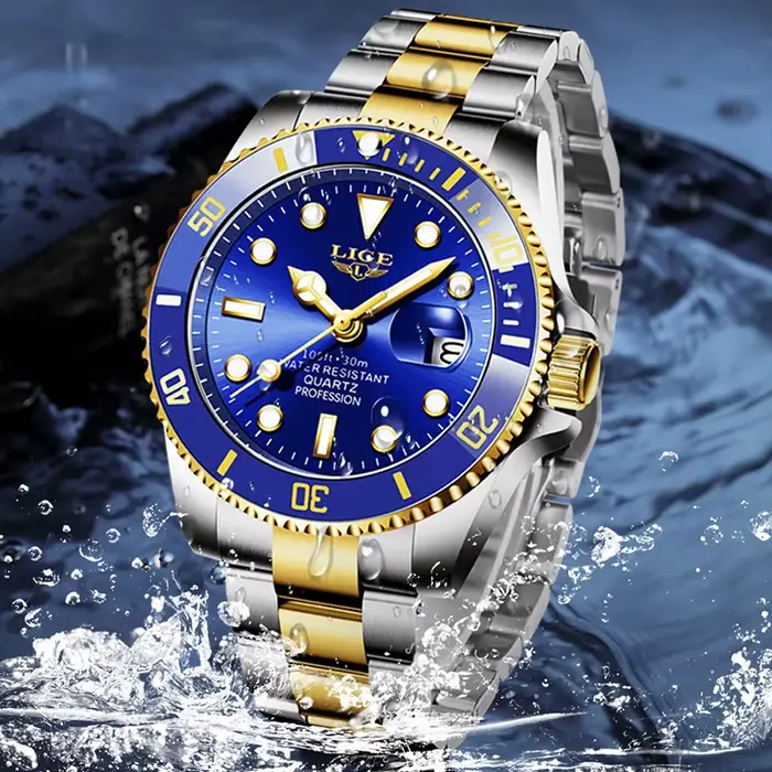Montre homme LIGE, design original