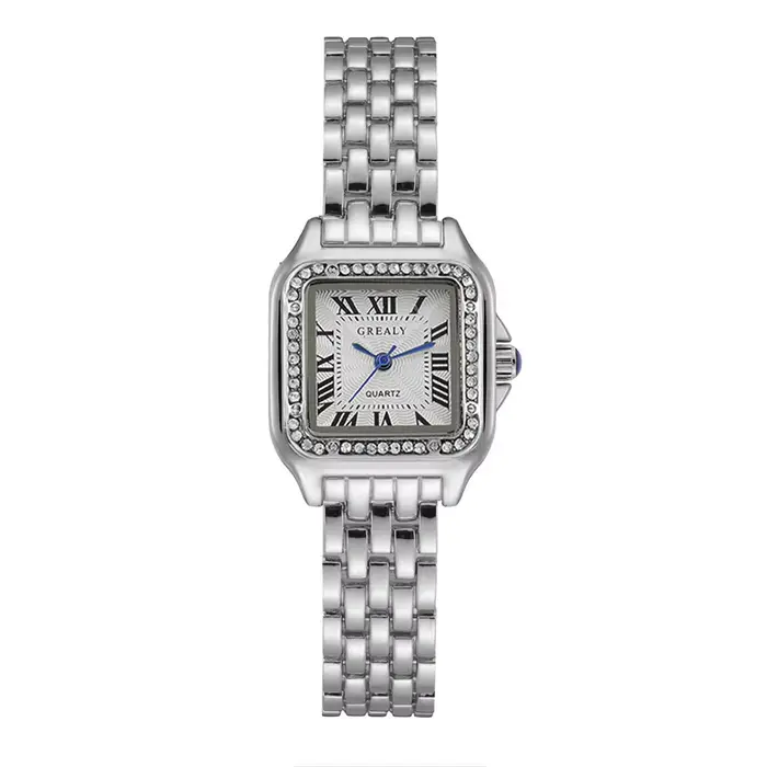 Femmes montre lumière marque de luxe affaires or acier inoxydable dames mode montres à Quartz femme 