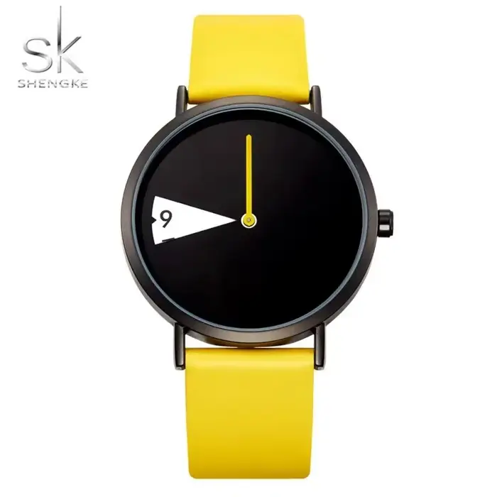 Montre Quartz Femme Shengke Stylish Mode et Casuelle Occasion Spéciale