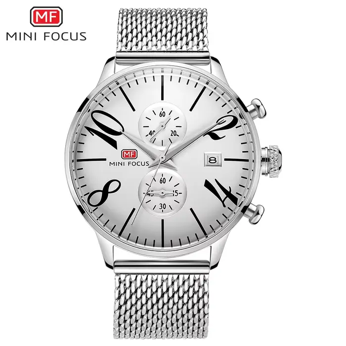 Montres chronographes à quartz MINI FOCUS pour hommes