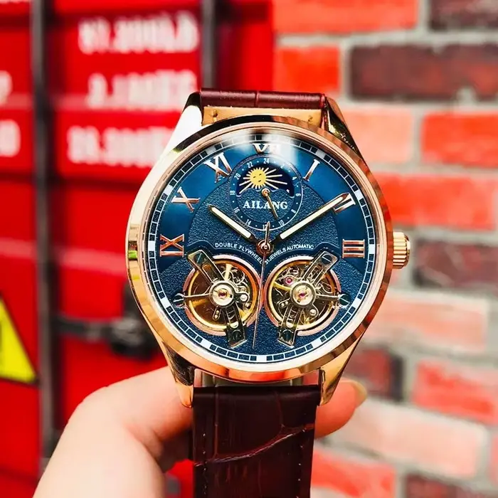 AILANG Montre mécanique automatique originale pour homme