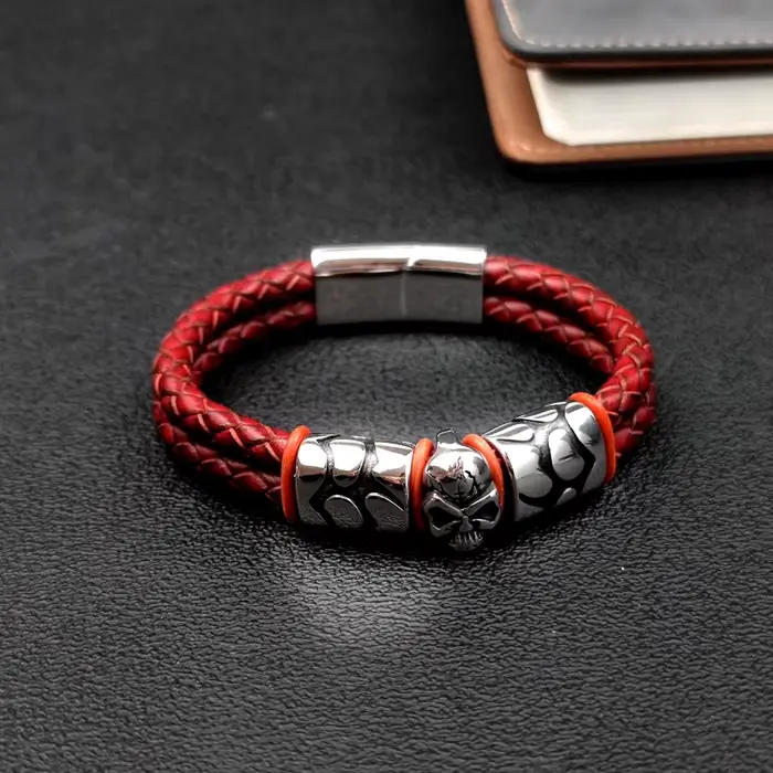 Bracelet Pop Style bohème en acier inoxydable 316 pour homme