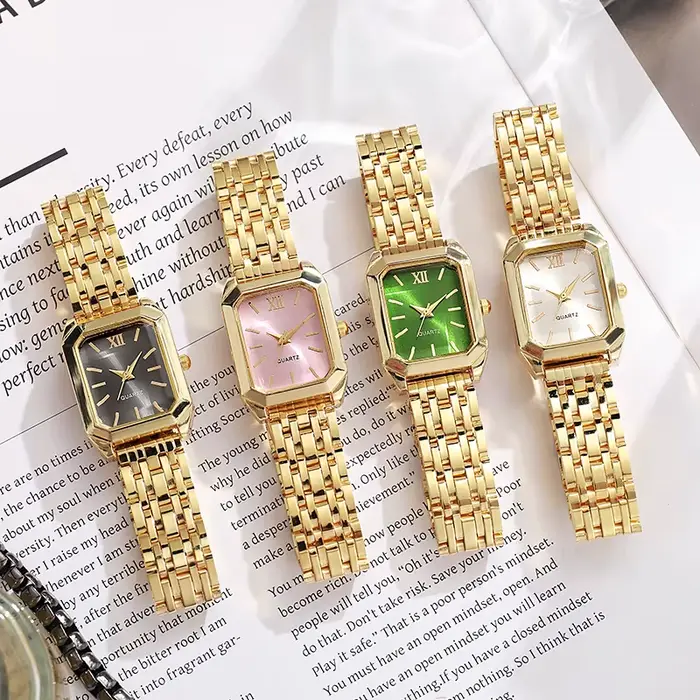 Célèbre marque femmes montre sans Logo