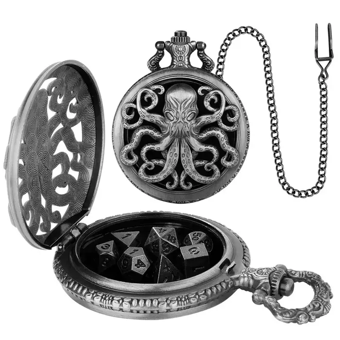 Boîtier de montre de poche poulpe creux en Bronze