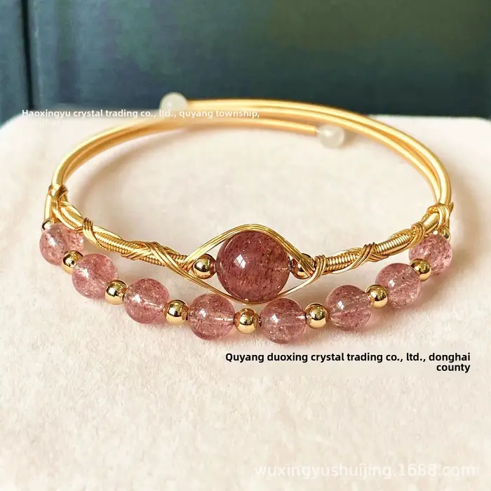 Bracelet en or 14 carats plaqué or