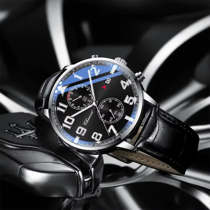 CHENXI montres pour hommes de haute qualité en cuir