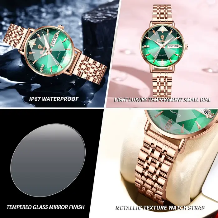 Montres de luxe BINBOND à quartz pour femmes