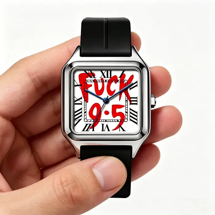 1 montre carrée de luxe pour femme