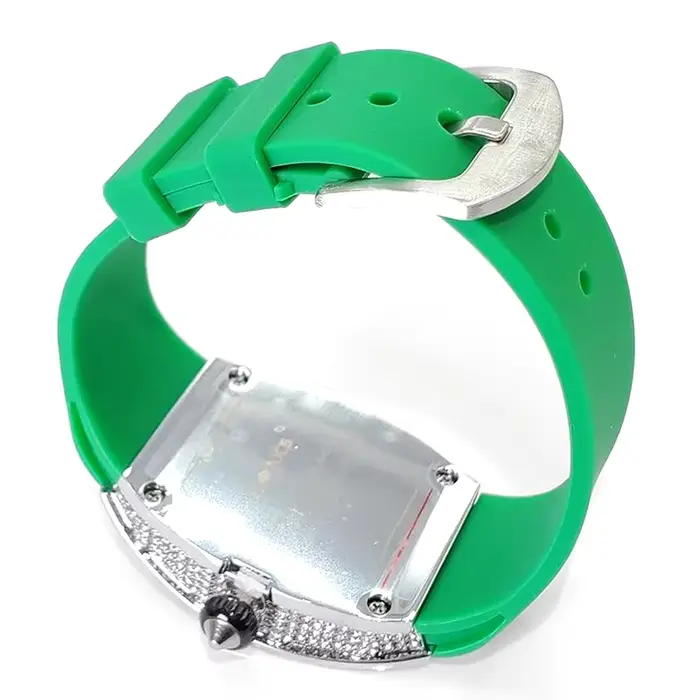 Montre verte pour femmes