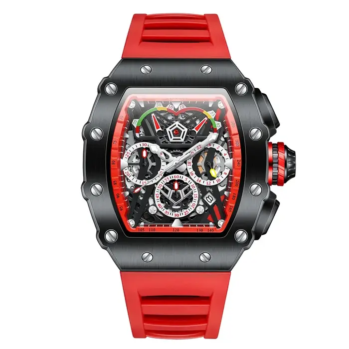 ONOLA 2021 Top marque montre hommes de luxe multifonctionnel lumineux étanche sport chronographe montres à Quartz horloge Relogio