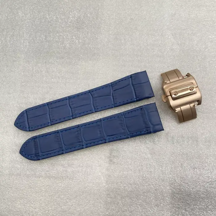 Boîtier de rechange pour montre OTBROTHER 21mm en cuir avec fermoir à boucle papillon pour femmes et hommes occasions spéciales