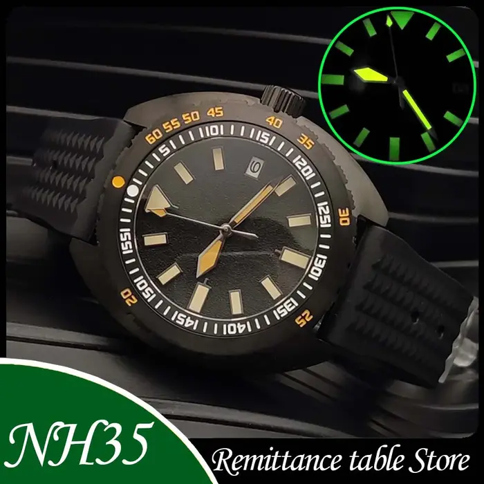 Montre mécanique automatique japonaise NH35 pour homme