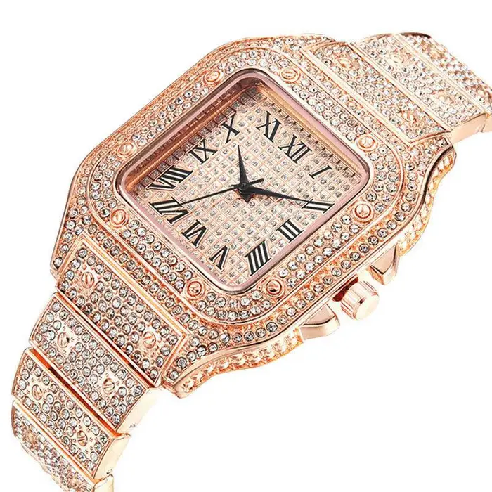 Montres de luxe TVK en alliage avec bracelet en acier inoxydable pour hommes et femmes élégantes quartz nouvelles collections 2024